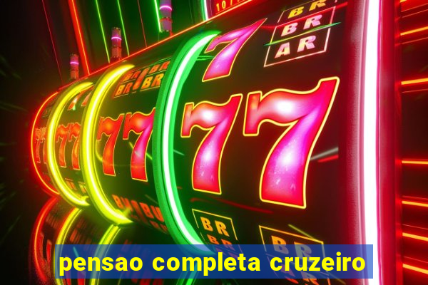 pensao completa cruzeiro